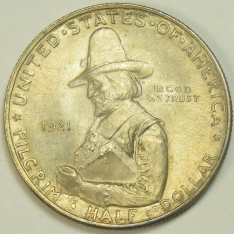 Pilgrim Half 1921 . . . . Gem Brilliant Uncirculated