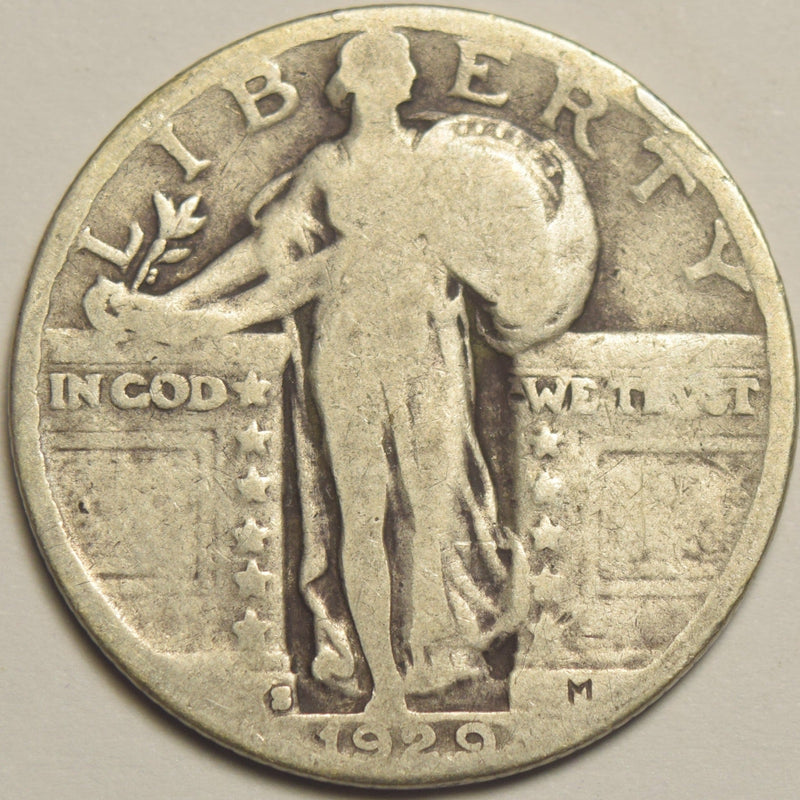 1929-S Standing Liberty Quarter Good