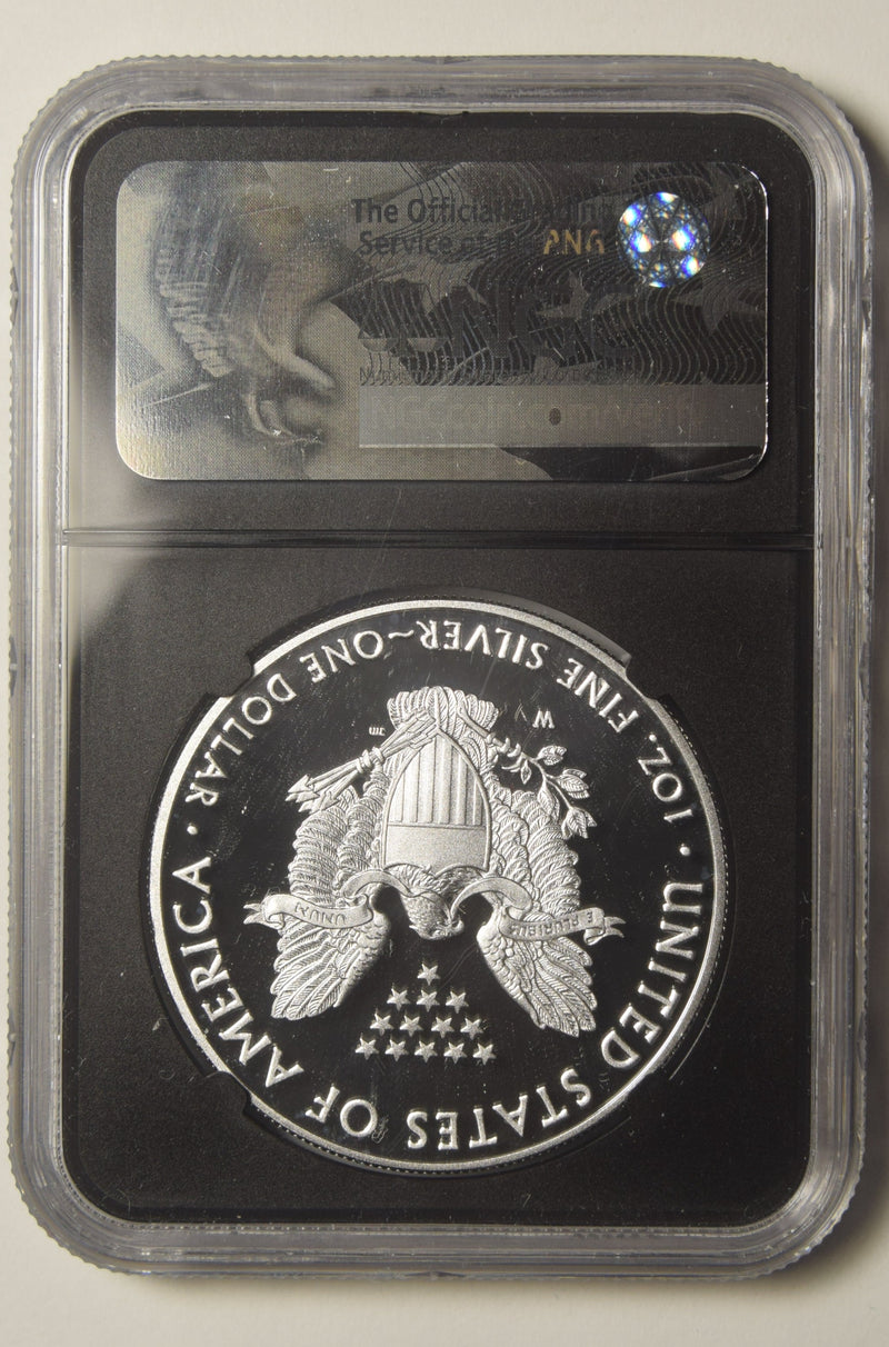 2017-W Silver Eagle . . . . NGC PF-70 Ultra Cameo Early Releases Retro Black Holder