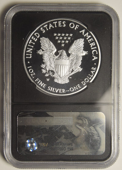 2017-W Silver Eagle . . . . NGC PF-70 Ultra Cameo Early Releases Retro Black Holder