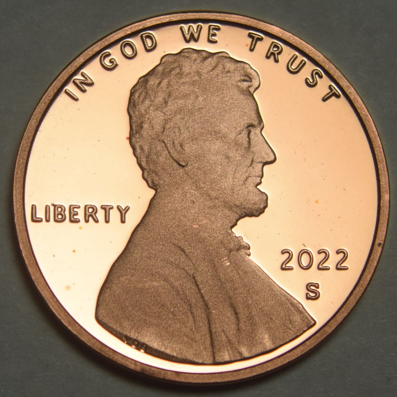 2022-S Lincoln Shield Cent Superb Brilliant Proof