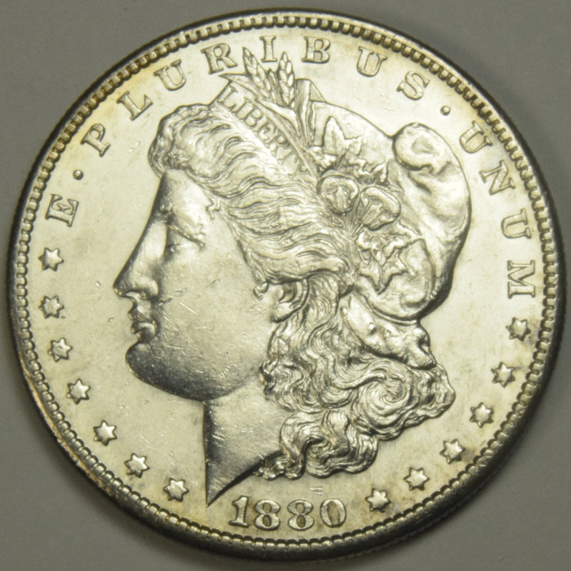 1880-S Morgan Dollar . . . . Choice About Uncirculated