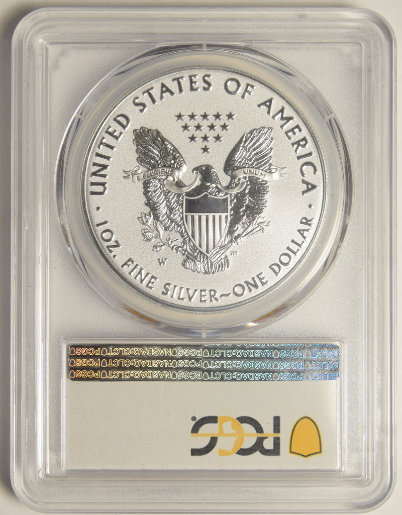 2019-W Silver Eagle . . . . PCGS PR-70 Enhanced Reverse Proof First Strike Pride of Two Nations, U.S. Set