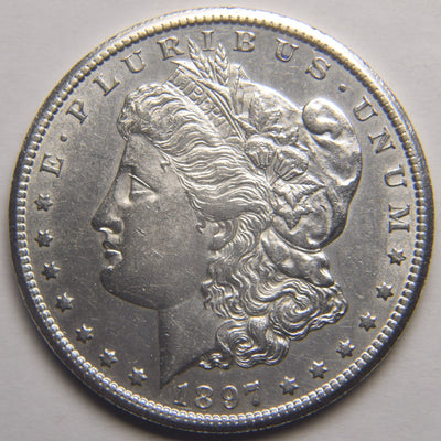 1897-S Morgan Dollar Select Brilliant Uncirculated