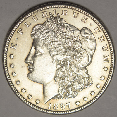 1897-S Morgan Dollar Select BU+