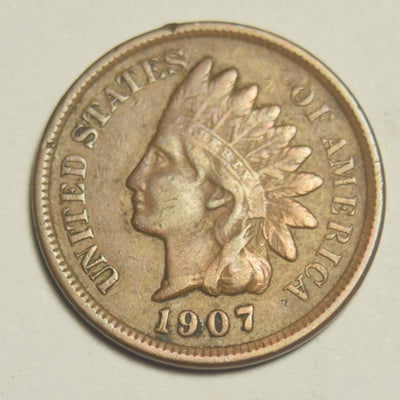 1907 Indian Cent Very Fine