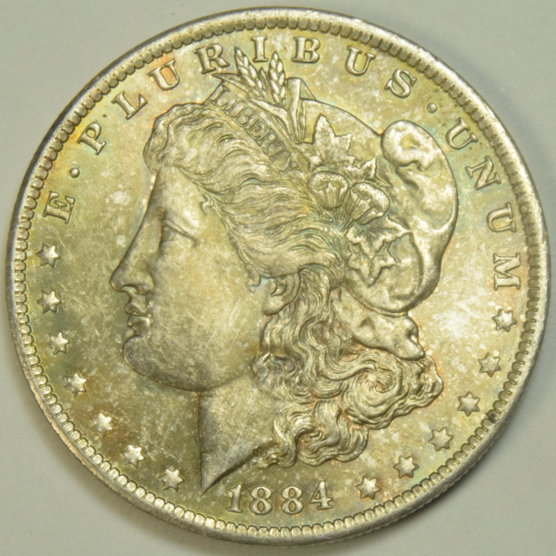 1884-O Morgan Dollar . . . . Choice BU Toned