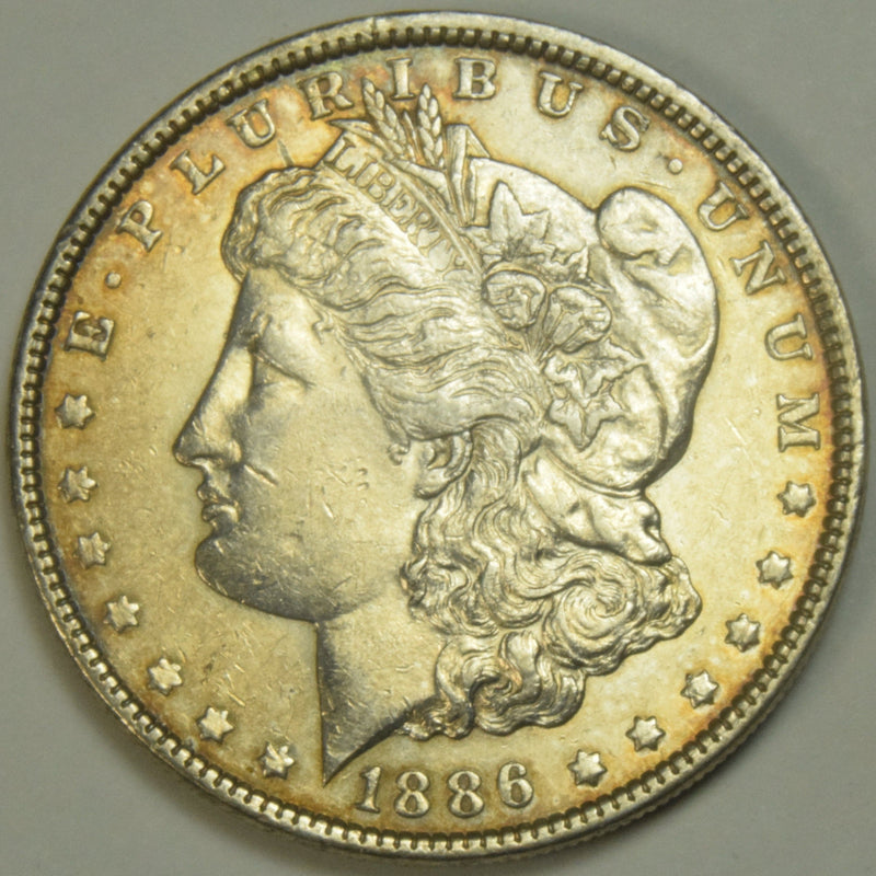 1886 Morgan Dollar . . . . Choice About Uncirculated