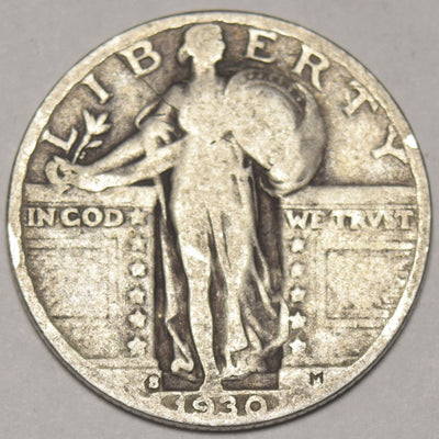 1930-S Standing Liberty Quarter Very Good