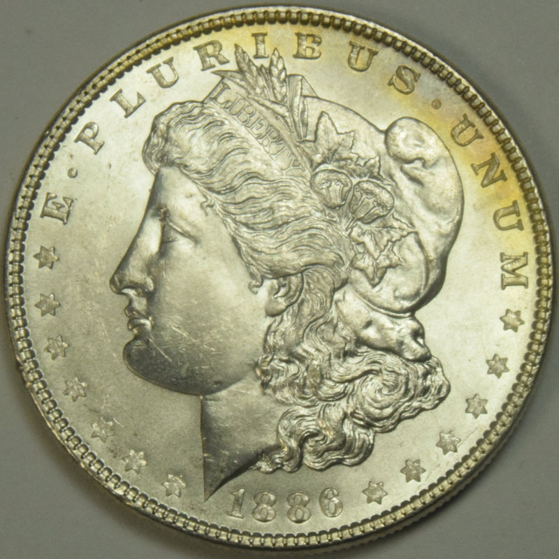 1886 Morgan Dollar . . . . Choice BU+