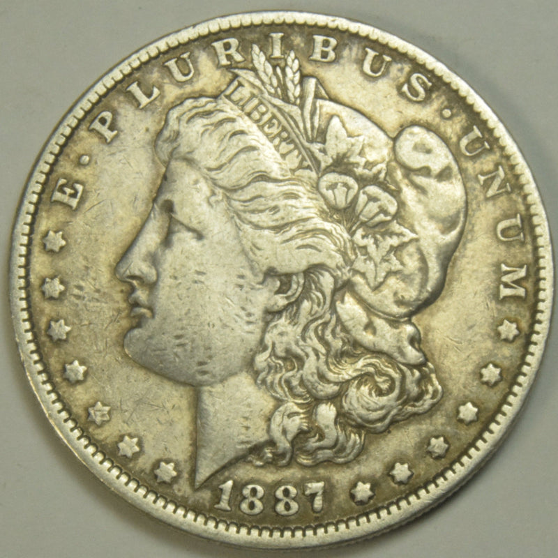 1887 Morgan Dollar Extremely Fine