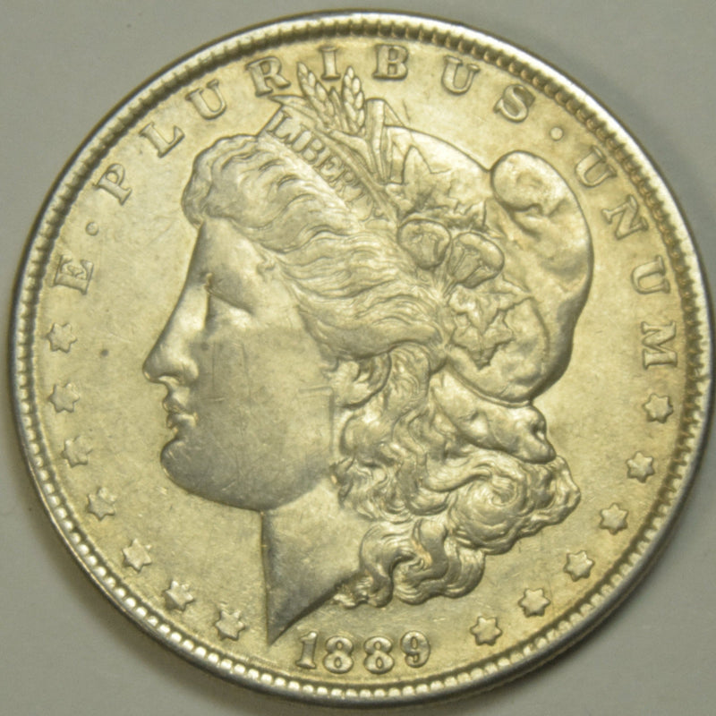 1889 Morgan Dollar Choice About Uncirculated