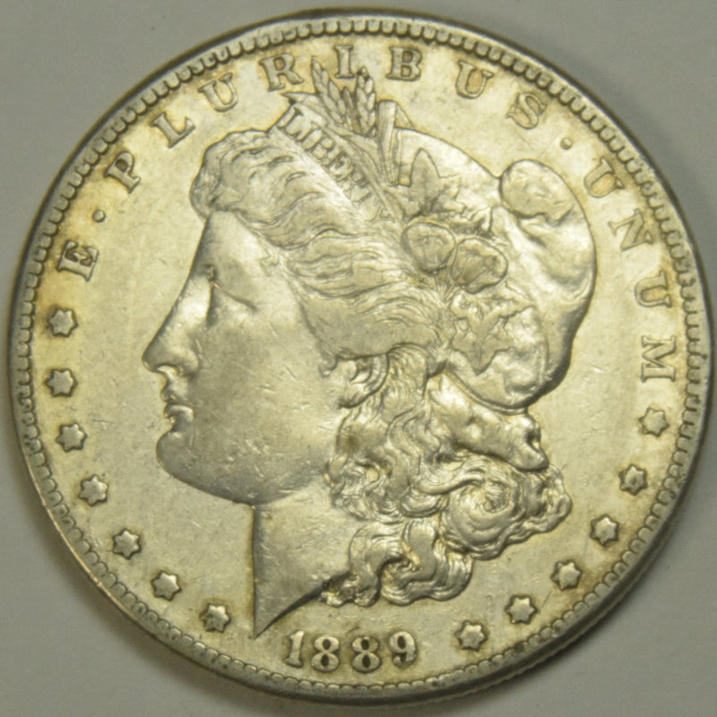 1889-CC Morgan Dollar XF/AU