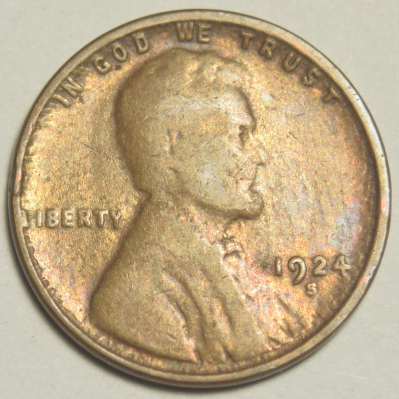 1924-S Lincoln Cent . . . . Fine