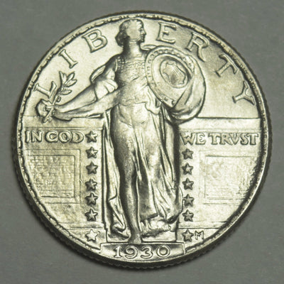 1930 Standing Liberty Quarter Choice Brilliant Uncirculated