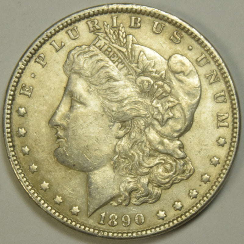 1890 Morgan Dollar Choice About Uncirculated