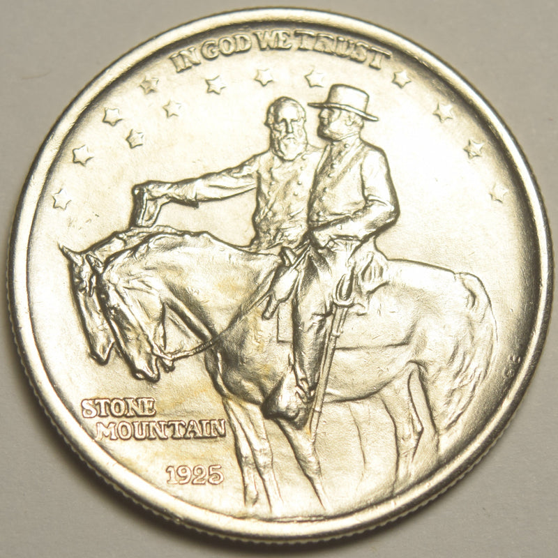 Stone Mountain Half 1925 . . . . Choice Brilliant Uncirculated