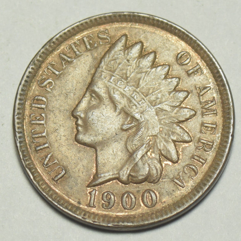 1900 Indian Cent Choice About Uncirculated