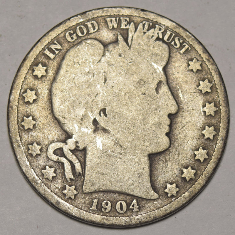 1904-O Barber Half Good