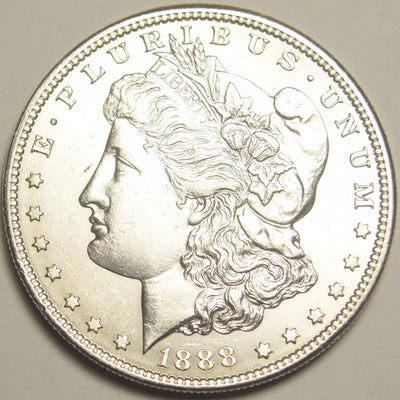 1888-S Morgan Dollar Select Brilliant Uncirculated