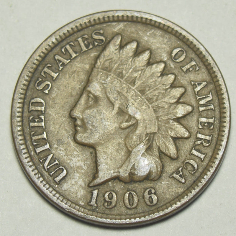 1906 Indian Cent Very Fine