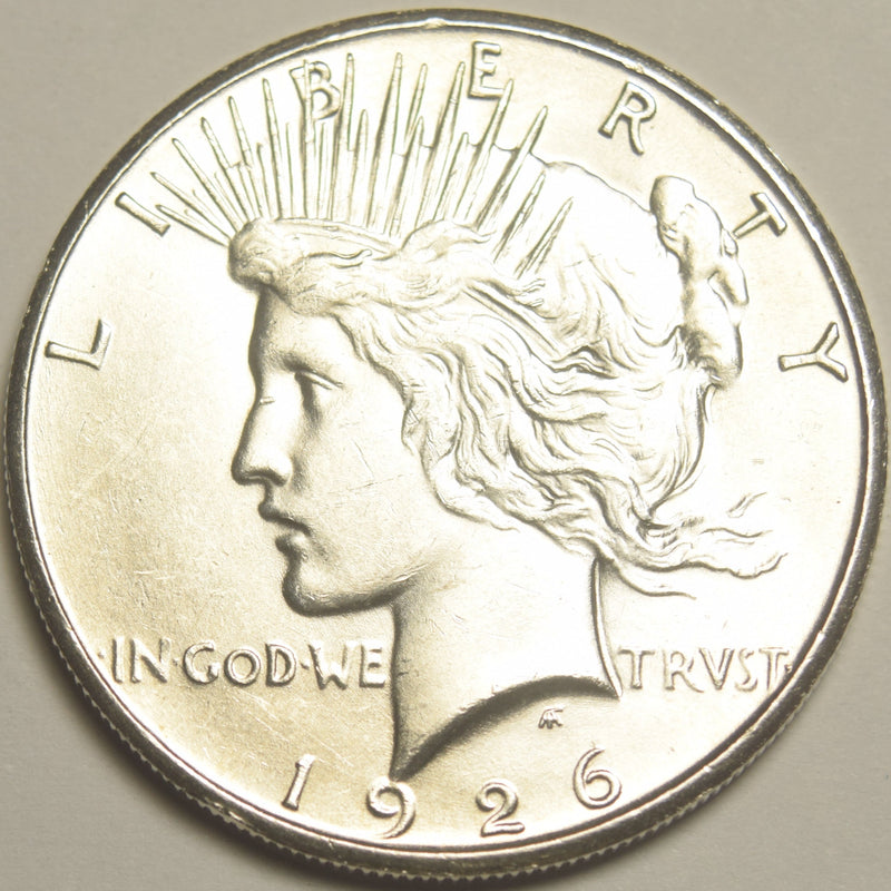 1926-S Peace Dollar Choice Brilliant Uncirculated