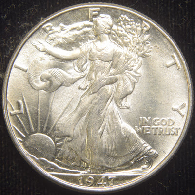 1947 Walking Liberty Half Choice Brilliant Uncirculated