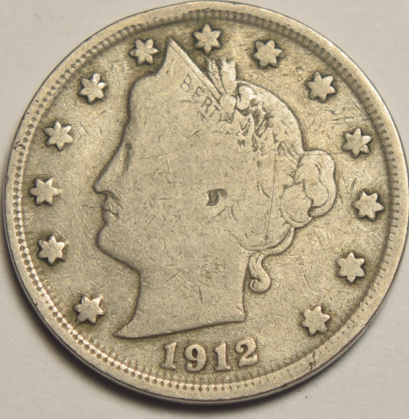 1912-S Liberty Nickel . . . . Fine