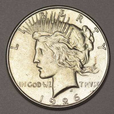 1926-D Peace Dollar Choice Brilliant Uncirculated