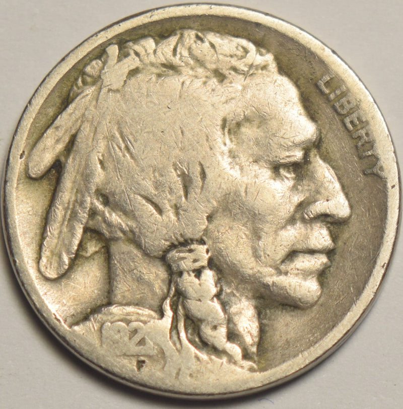 1920 Buffalo Nickel Fine scratched