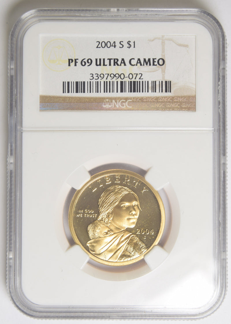 2004-S Sacagawea Dollar . . . . NGC PF 69 Ultra Cameo