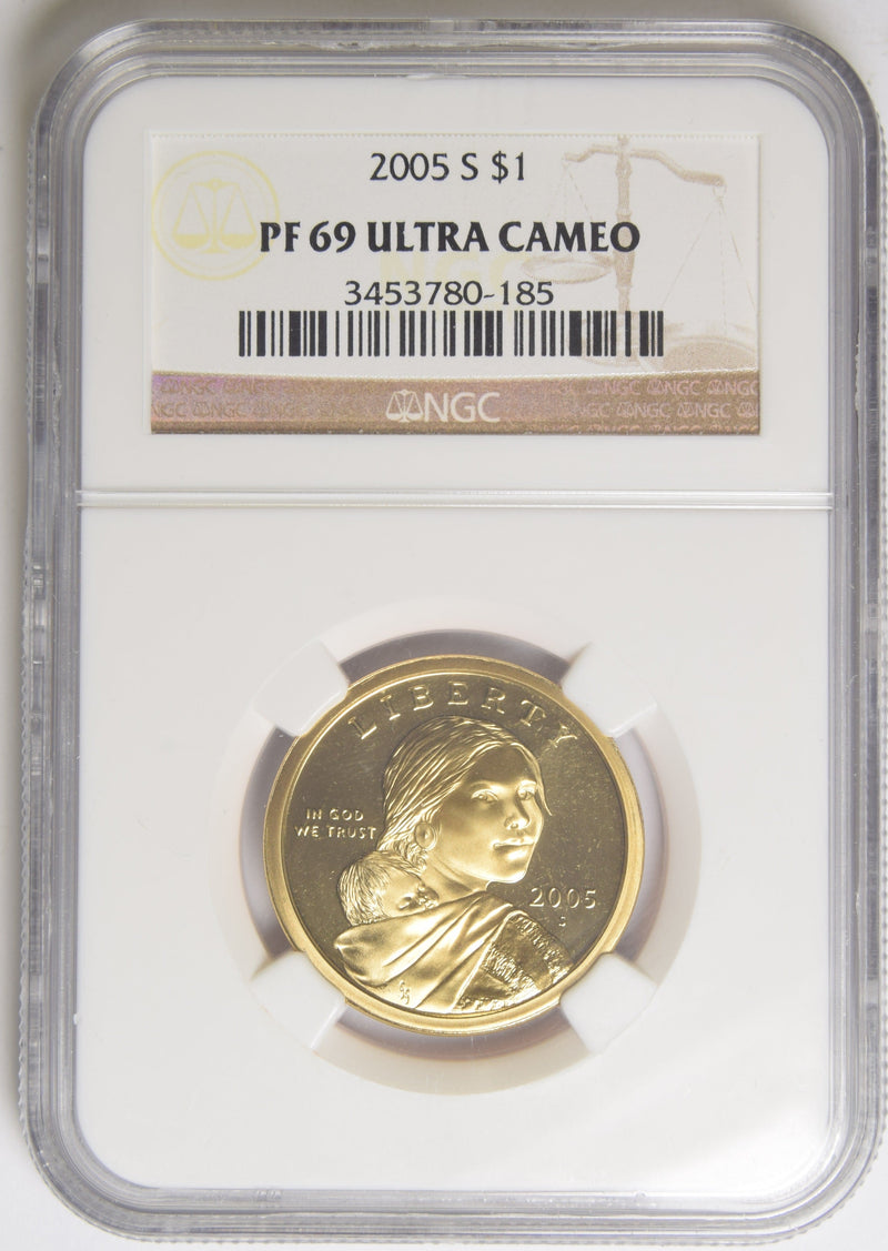 2005-S Sacagawea Dollar NGC PF-69 Ultra Cameo