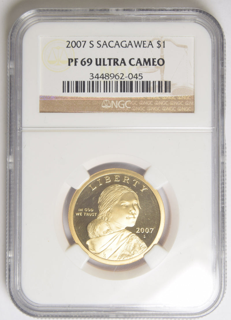 2007-S Sacagawea Dollar NGC PF-69 Ultra Cameo