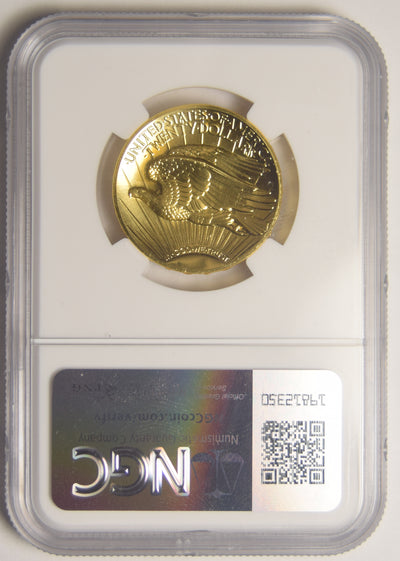 2009 $20.00 High Relief Gold . . . . NGC MS-69 PL