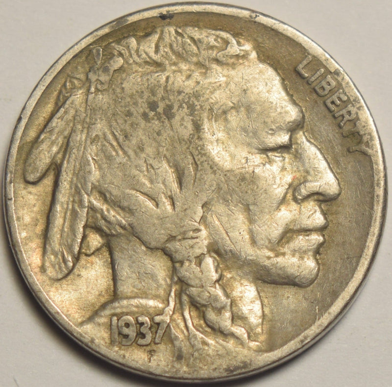 1937-S Buffalo Nickel Very Fine