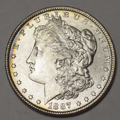 1887 Morgan Dollar Choice Brilliant Uncirculated