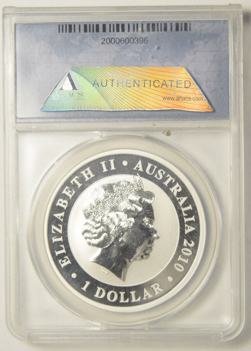 2010 Australian Koala . . . . ANACS MS-70 DCAM 1 oz. Silver