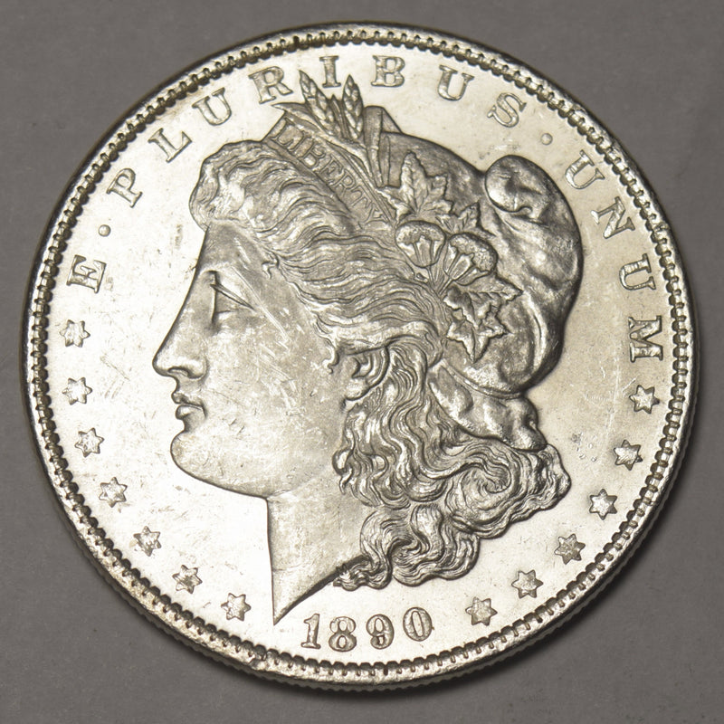 1890 Morgan Dollar . . . . Choice BU Prooflike