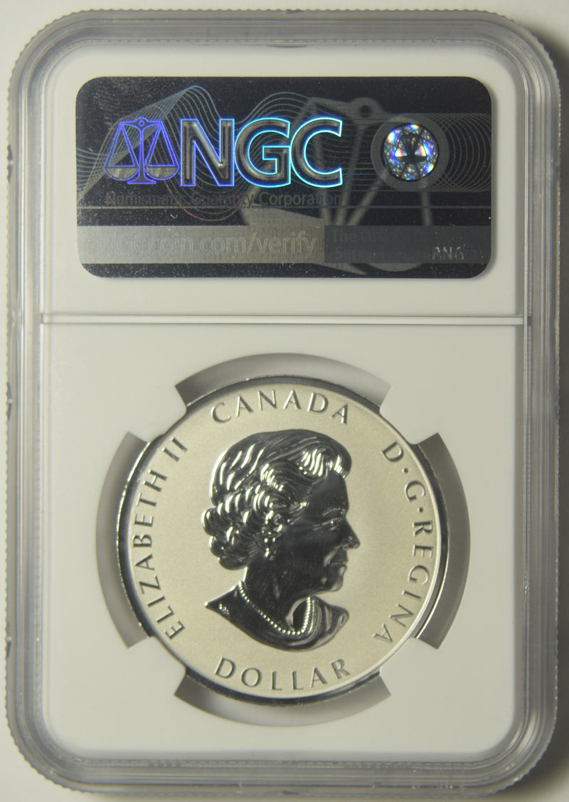 2021 Canadian Peace Dollar . . . . NGC REVERSE PF-70 Ultra High Relief First Day of Production Susan Taylor Autograph