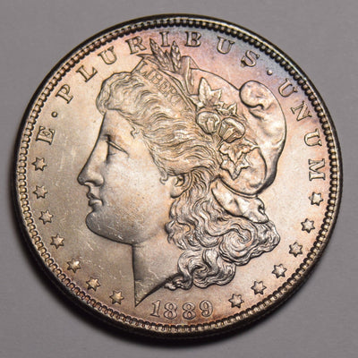 1889 Morgan Dollar Choice BU+