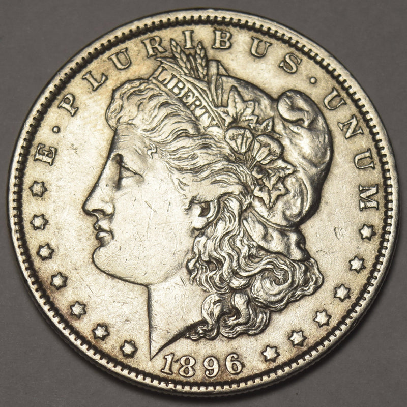 1896 Morgan Dollar Choice About Uncirculated