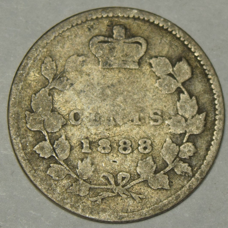 1888 Canadian 5 Cents . . . . Very Good