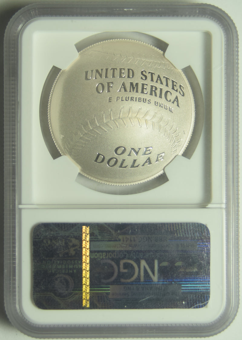 2014 Baseball Hall of Fame Silver Dollar . . . . NGC PF-69 Ultra Cameo Cal Ripken, Jr. Autograph