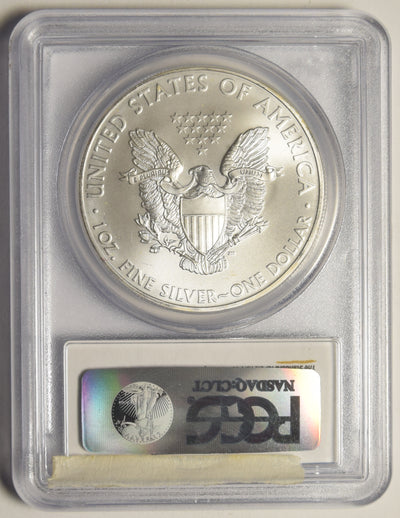 2008 Silver Eagle . . . . PCGS MS-69