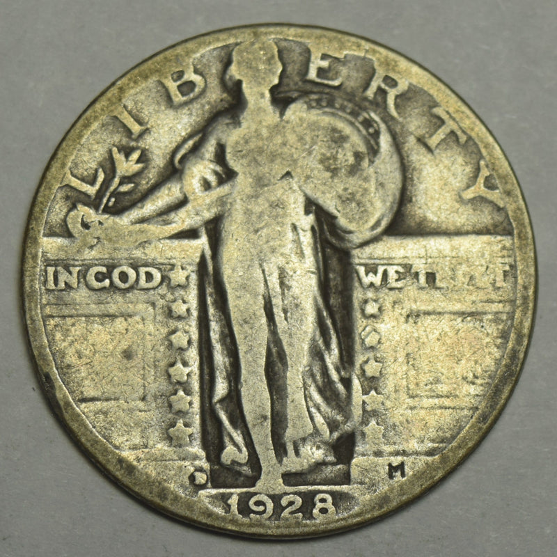 1928-D Standing Liberty Quarter Very Good