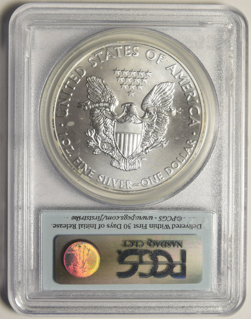 2011 Silver Eagle . . . . PCGS MS-70 First Strike 25th Anniversary