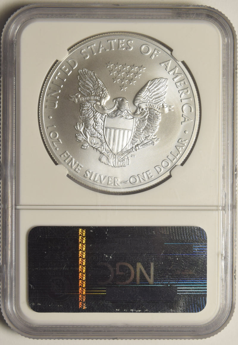 2011 Silver Eagle . . . . NGC MS-70 Early Releases 25th Anniversary Set