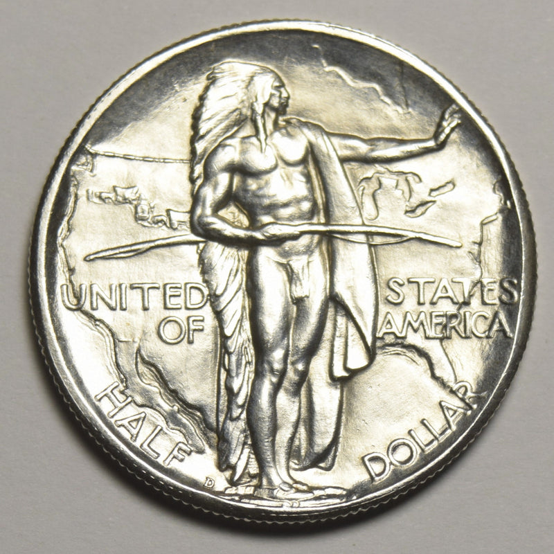 Oregon Trail  Half 1934-D . . . . Gem Brilliant Uncirculated