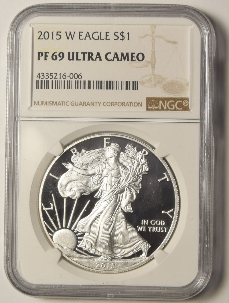 2015-W Silver Eagle NGC PF-69 Ultra Cameo