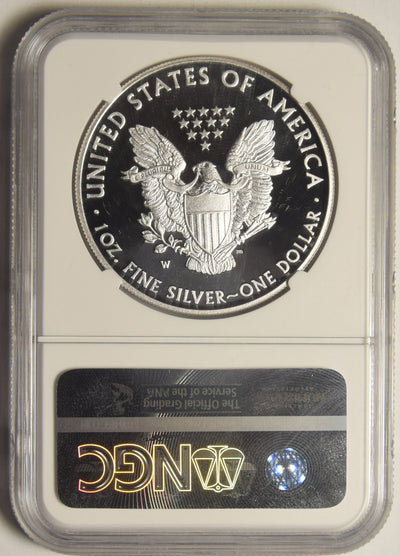 2015-W Silver Eagle . . . . NGC PF-69 Ultra Cameo